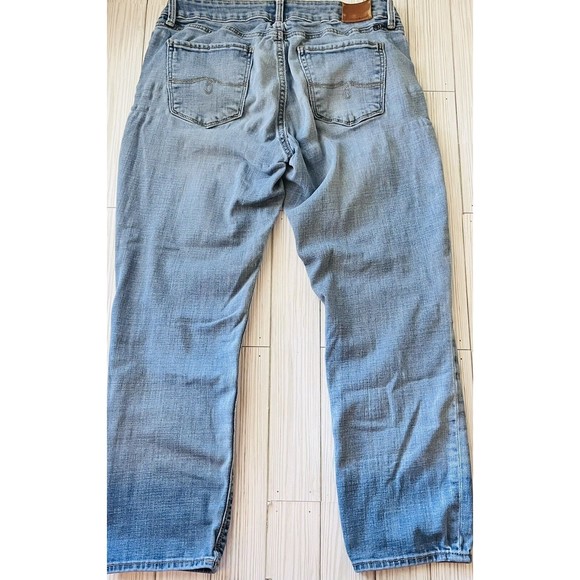 Lucky Brand Jeans Size 8/29" Lolita Capri Denim Stretch Mid Rise Ankle Crop - Picture 2 of 3
